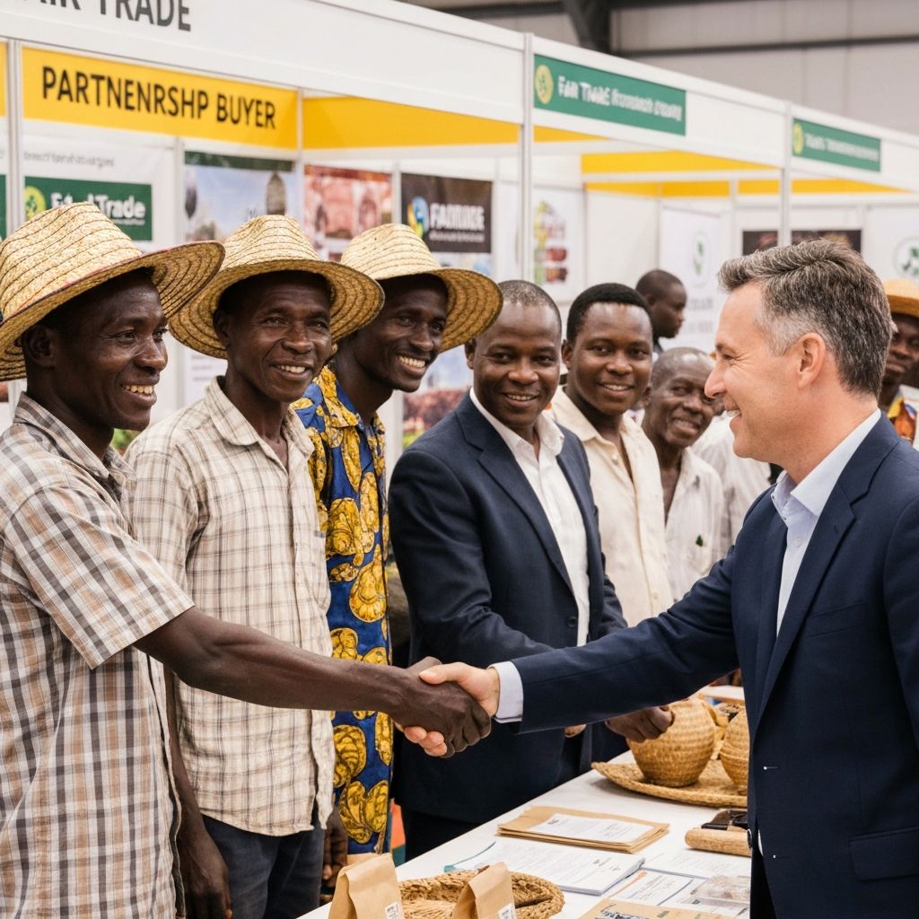 Partnership between farmers and international buyers